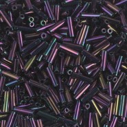 Miyuki Bugles 6mm Stiftperlen - Metallic purple iris BGL2-454